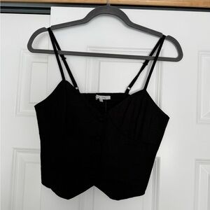 Love Tree Black Camisole Top